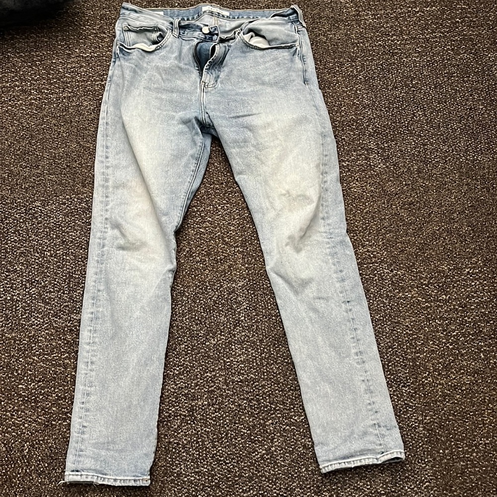 Light blue jeans